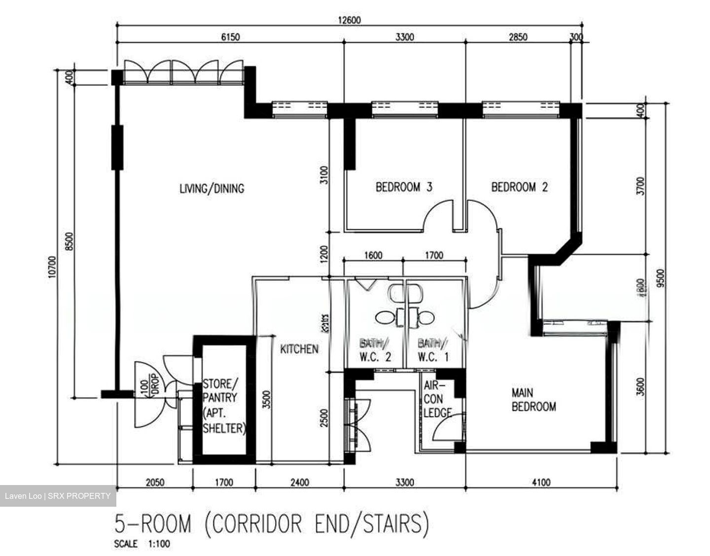 Blk 56 Strathmore Avenue (Queenstown), HDB 5 Rooms #613921531